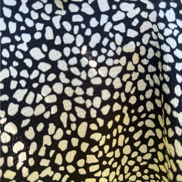 MANGO Elegant Animal Print Long Sleeved Maxi Dress Size 4 - Picture 10 of 15